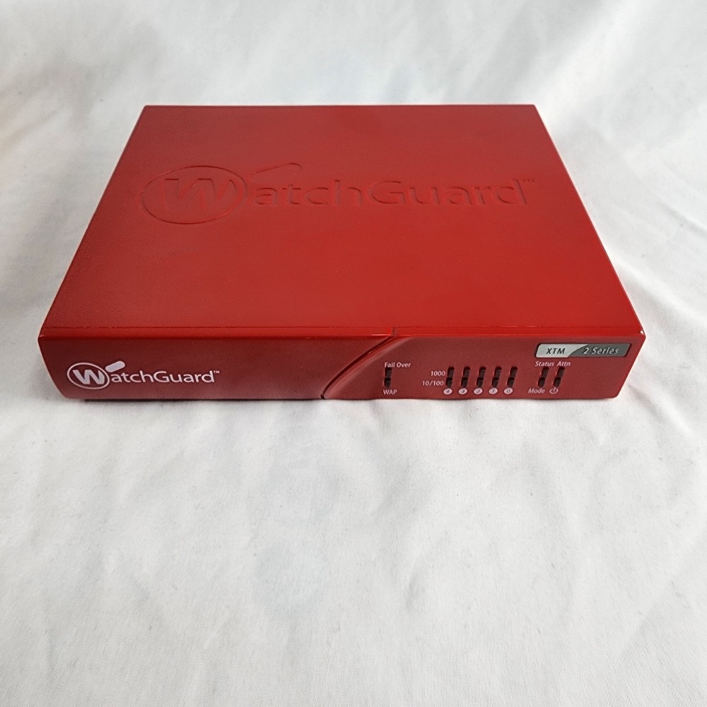 WatchGuard XTM 2 Series FS1E5 Firewall Network Appliance Security & AC Adapter